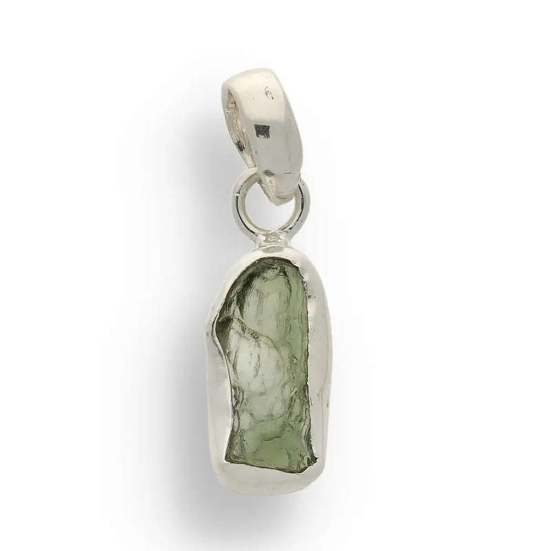 Moldavite Starborn Necklace  Real Tektite Energy
