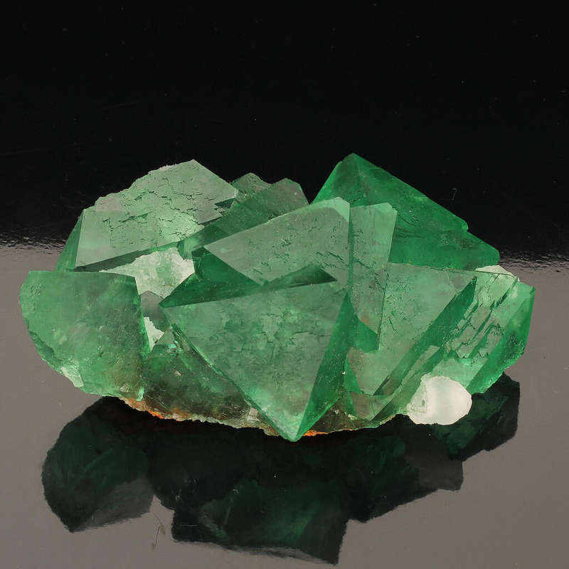 Green Octahedral Fluorite - Riemvasmaak Radiance