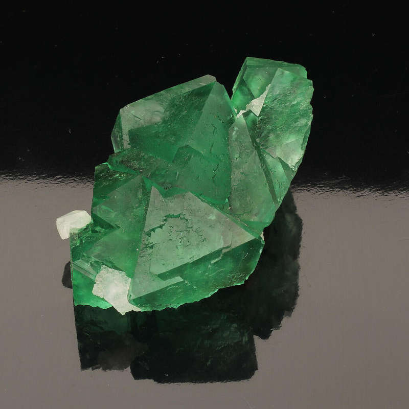 Green Octahedral Fluorite - Riemvasmaak Radiance