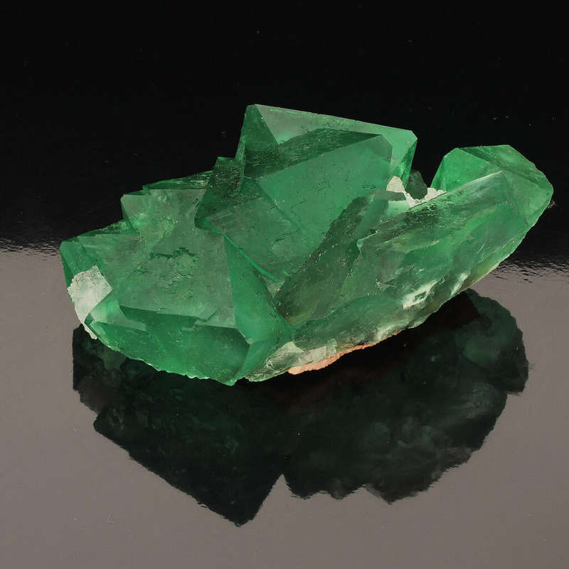 Green Octahedral Fluorite - Riemvasmaak Radiance