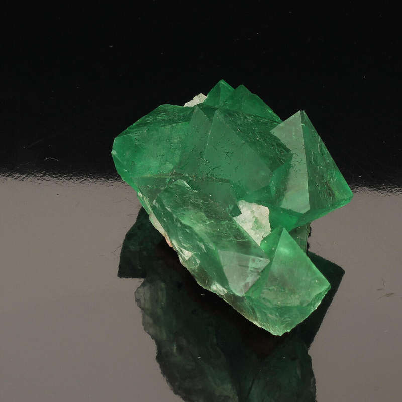 Green Octahedral Fluorite - Riemvasmaak Radiance