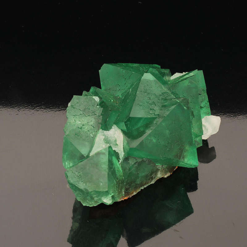 Green Octahedral Fluorite - Riemvasmaak Radiance