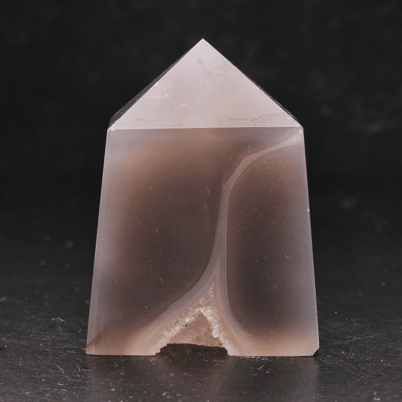 Agate Geode Prism