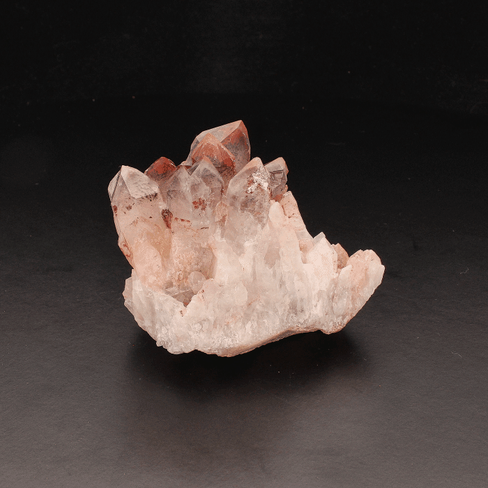 Orange River Quartz with Hematite