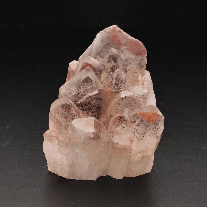 Miniature Orange River Quartz Crystal Cluster