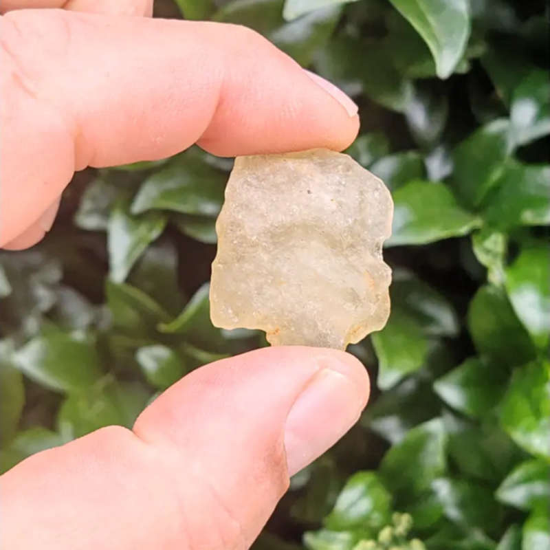 12g Libyan Desert Glass - 29 Million Year Old Natural Glass Formed by Meteorite Impact