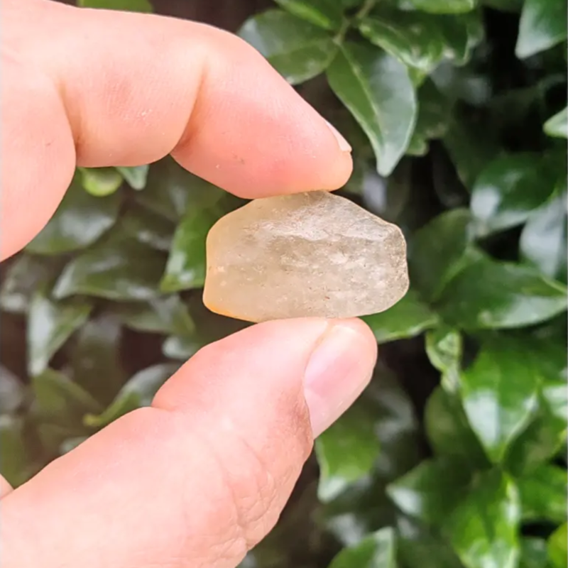 7g Libyan Desert Glass - Translucent Yellow Silica Glass from Egypt's Mysterious Crater