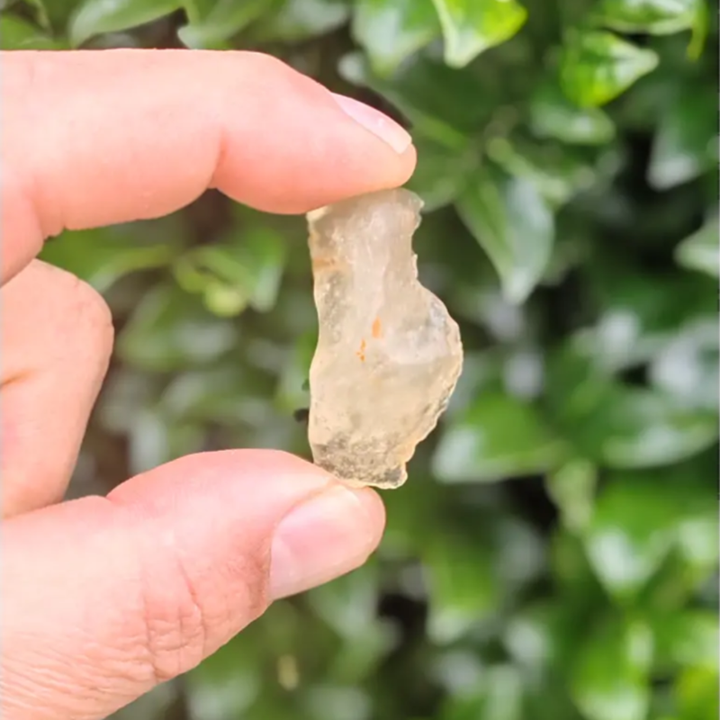 8g Libyan Desert Glass - Honey-Colored Impact Glass from the Sahara's Hidden Treasure