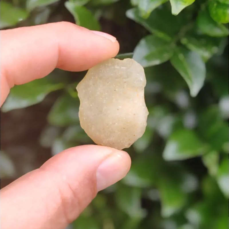 15g Libyan Desert Glass - Prehistoric Impact Fragment from Egypt's Western Wilderness