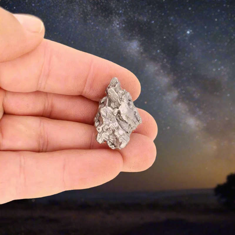 Genuine 38.4g Campo del Cielo Meteorite  Cosmic Origin