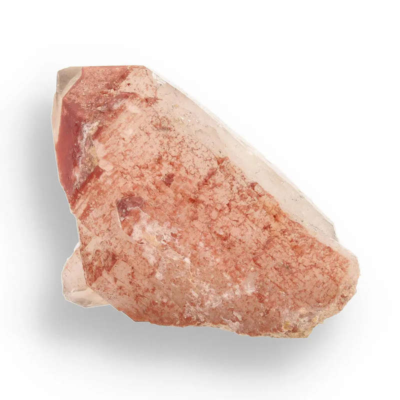 Hematite Included Quartz Crystal from Pellaberg, Northern Cape, South Africa