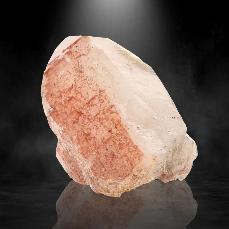 Hematite Included Quartz Crystal from Pellaberg, Northern Cape, South Africa
