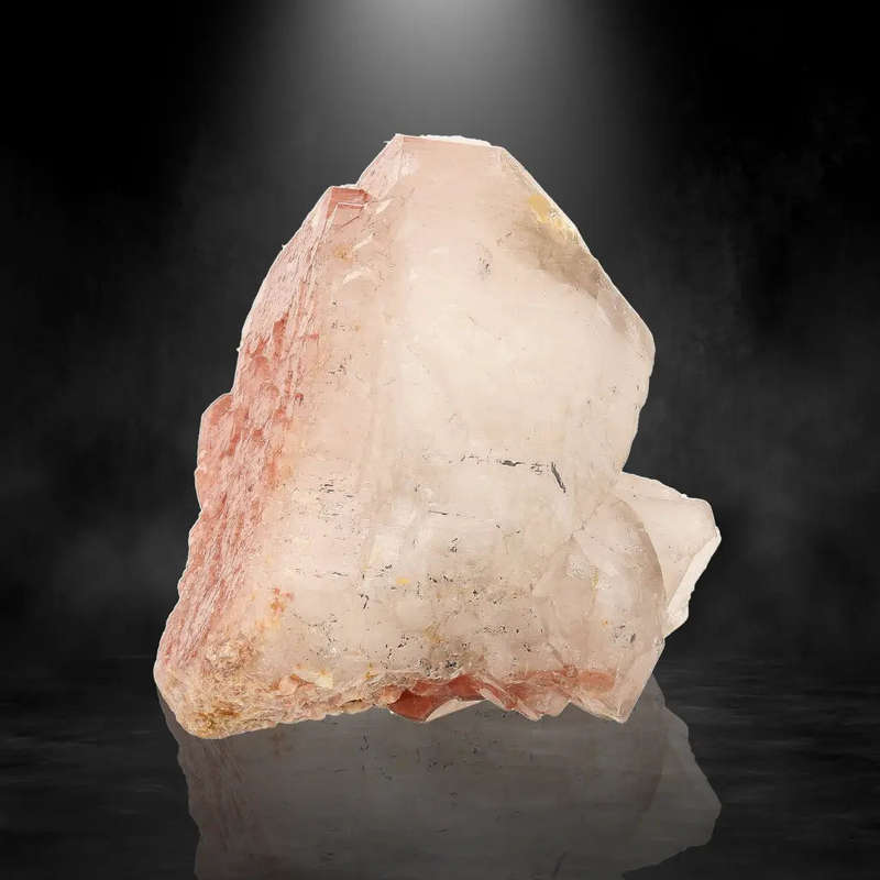 Hematite Included Quartz Crystal from Pellaberg, Northern Cape, South Africa
