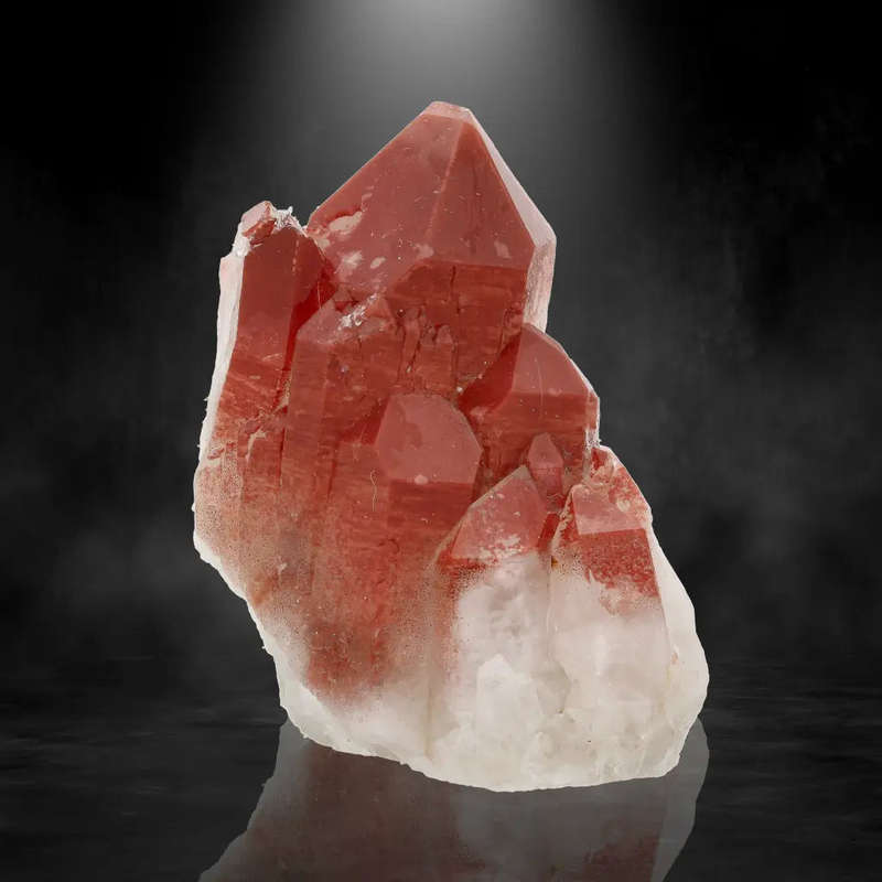 Hematite Quartz from Pellaberg  Bold Orange River Classic