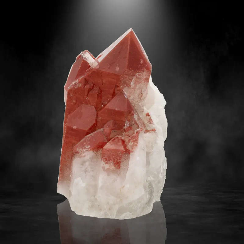 Hematite Quartz from Pellaberg  Bold Orange River Classic