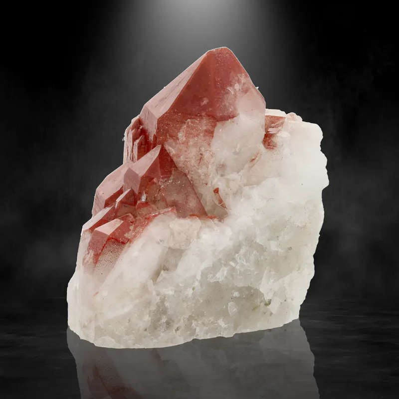 Hematite Quartz from Pellaberg  Bold Orange River Classic