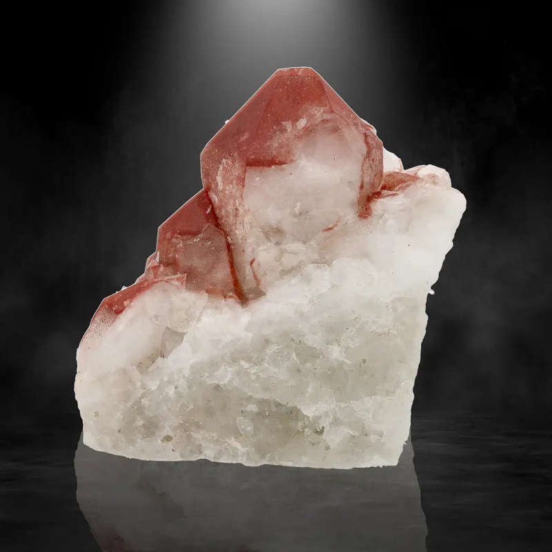 Hematite Quartz from Pellaberg  Bold Orange River Classic
