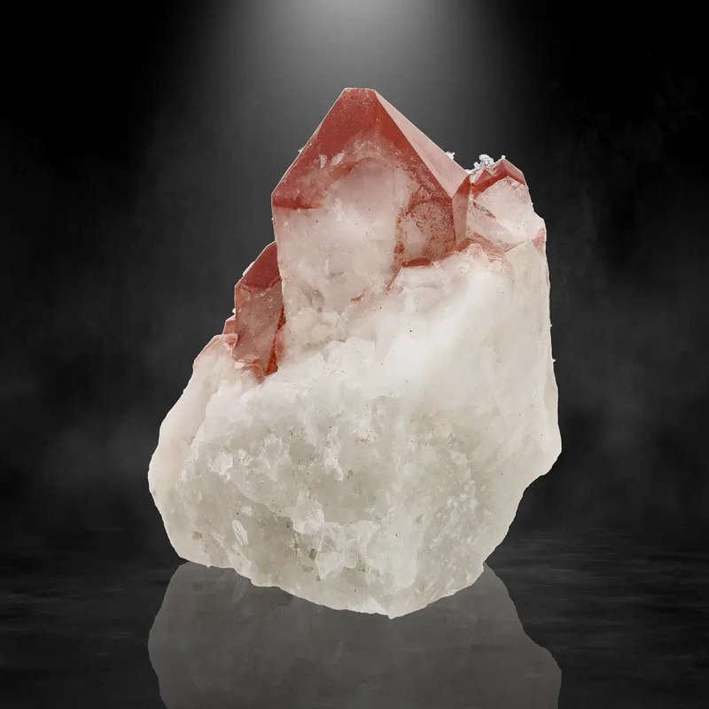 Hematite Quartz from Pellaberg  Bold Orange River Classic