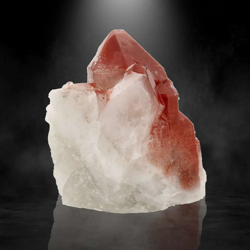 Hematite Quartz from Pellaberg  Bold Orange River Classic