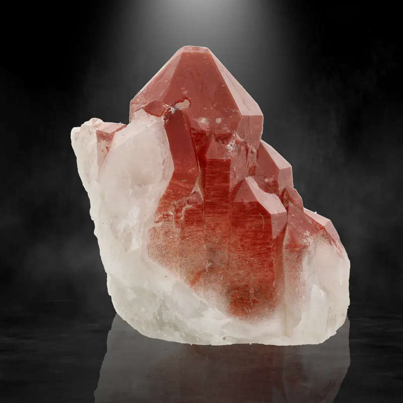 Hematite Quartz from Pellaberg  Bold Orange River Classic