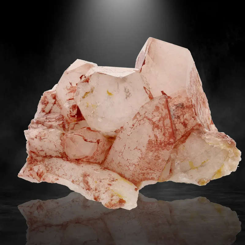 Hematite Quartz with Delicate Inclusions  Pellaberg, South Africa