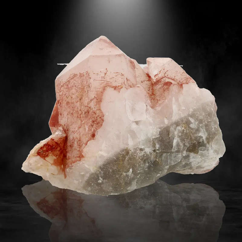 Hematite Quartz with Delicate Inclusions  Pellaberg, South Africa