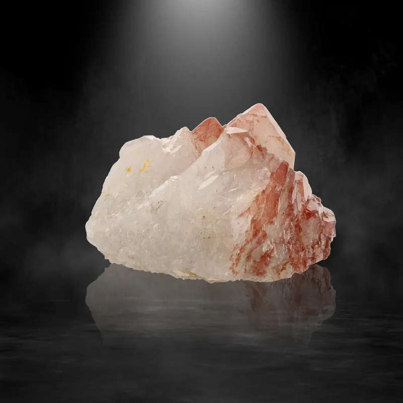 Hematite Quartz with Red Zoning  Pellaberg, South Africa