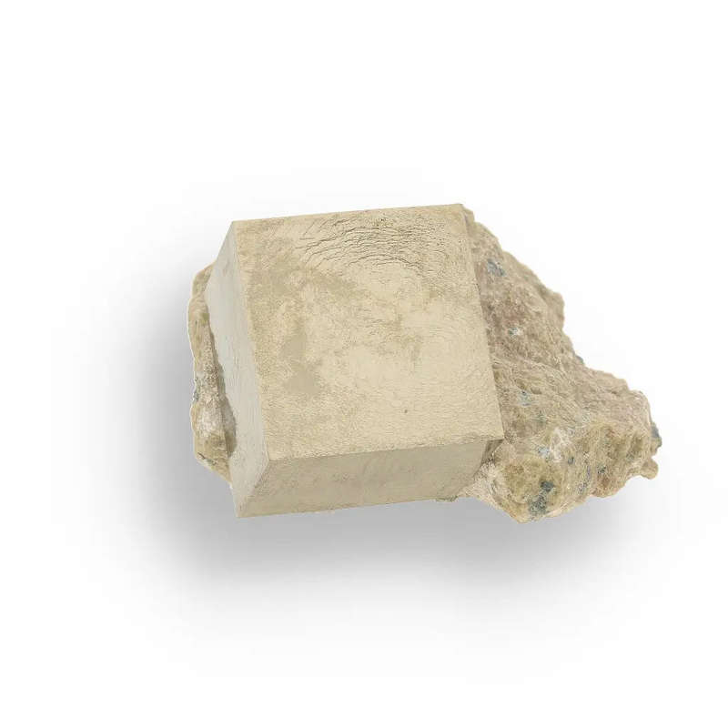 Museum Quality Navajún Pyrite Crystal with Matrix