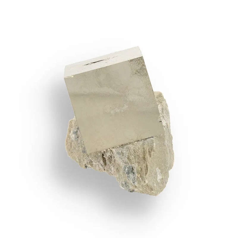 Exceptional Navajún Pyrite in Host Rock - Classic Locality
