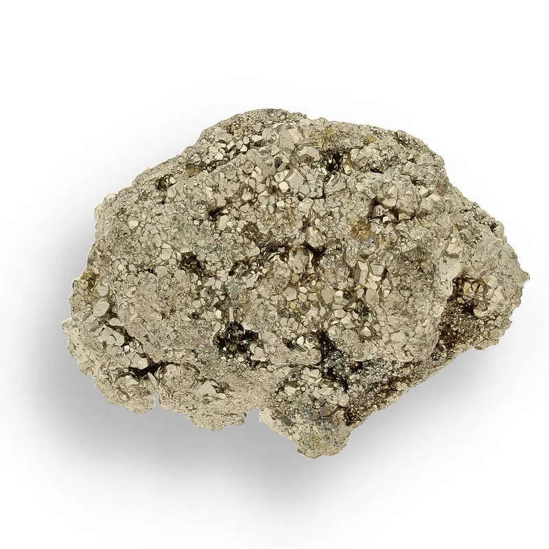 Iridescent Pyrite Cluster - Natural Formation from Peru