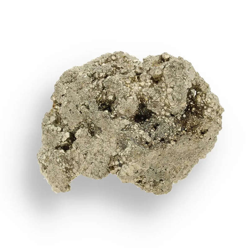 Iridescent Pyrite Cluster - Natural Formation from Peru