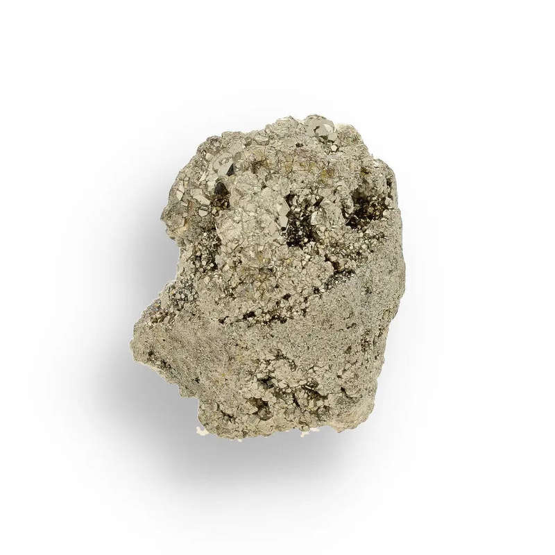 Iridescent Pyrite Cluster - Natural Formation from Peru