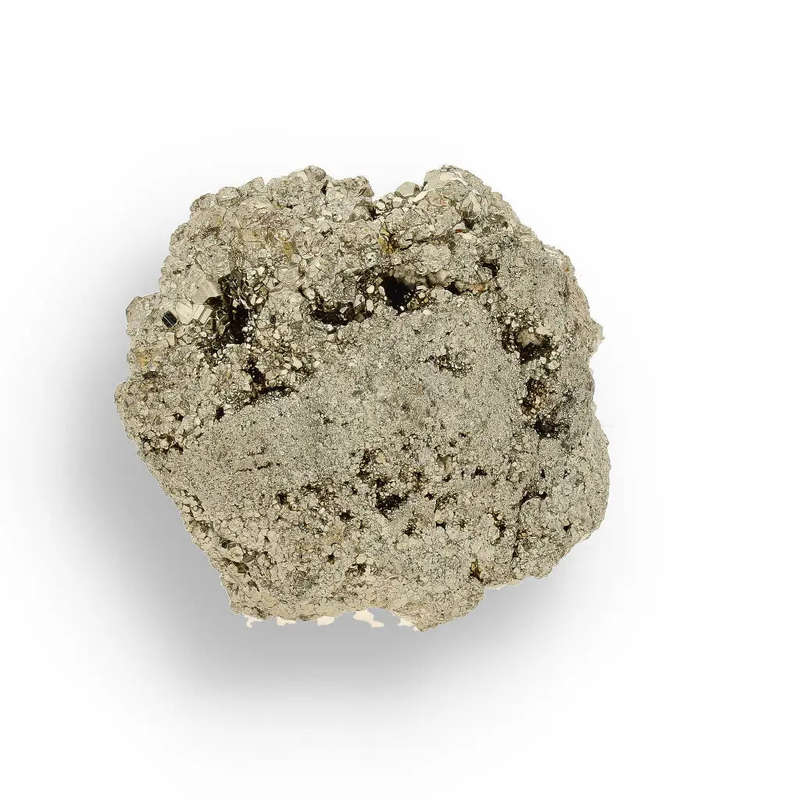 Iridescent Pyrite Cluster - Natural Formation from Peru
