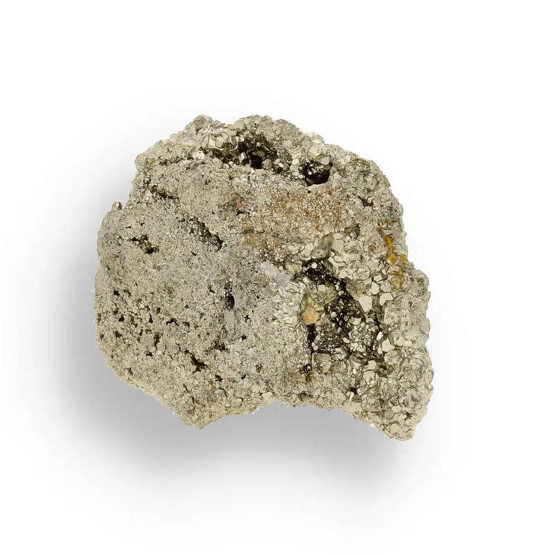 Iridescent Pyrite Cluster - Natural Formation from Peru