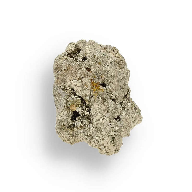 Iridescent Pyrite Cluster - Natural Formation from Peru
