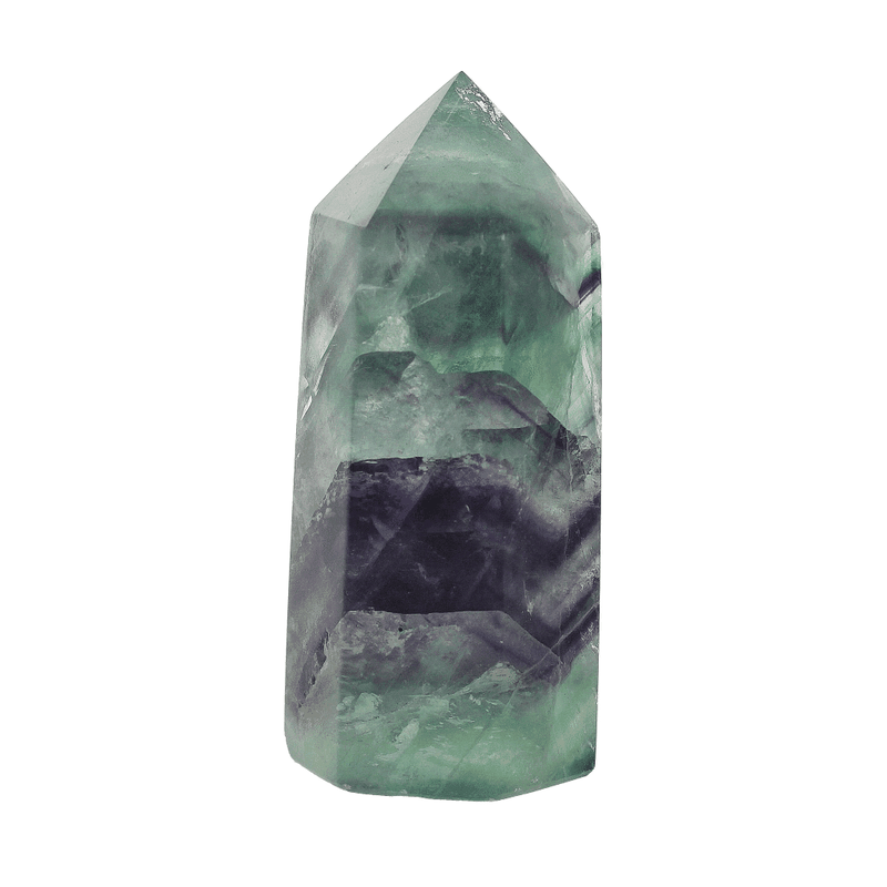 Fluorite Polished Point  Transformation & Insight