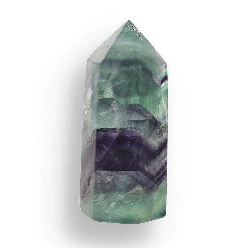 Fluorite Polished Point  Transformation & Insight
