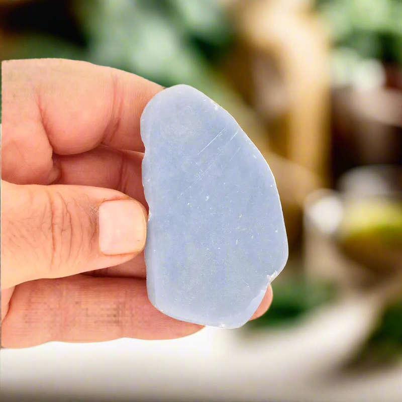 Angelite: Your Portal to Peace, Straight from Perus Mystical Andes