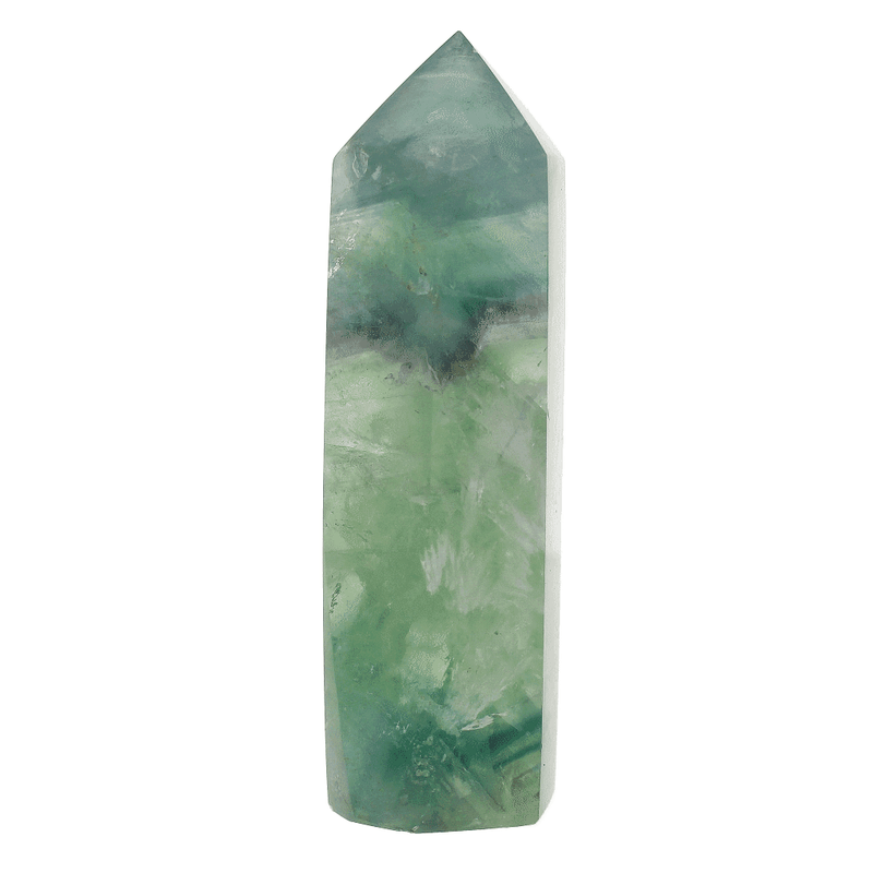 Fluorite Polished Point  Clarity & Focus Tower