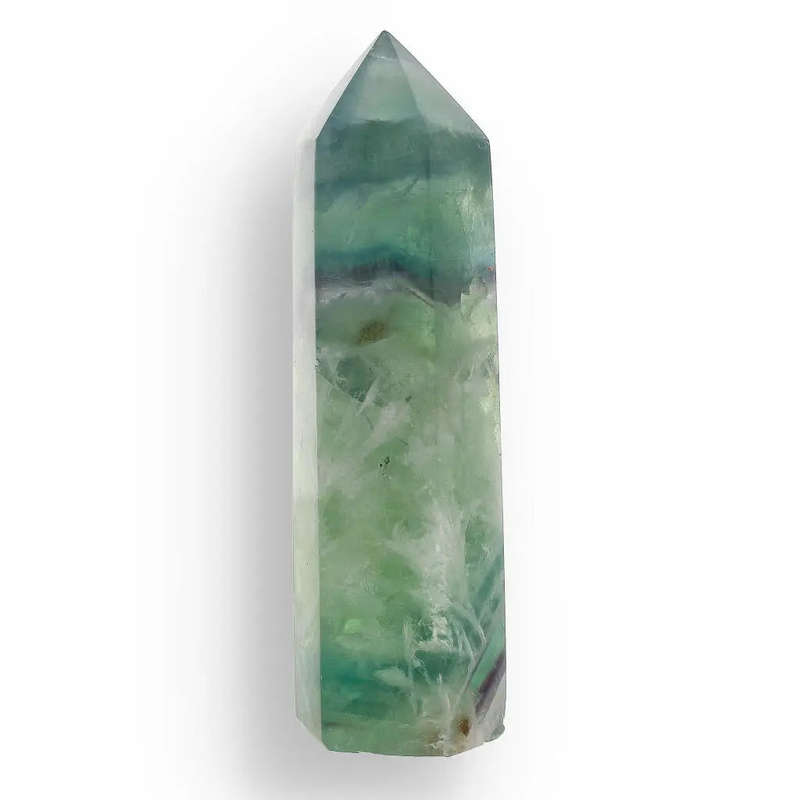 Fluorite Polished Point  Clarity & Focus Tower