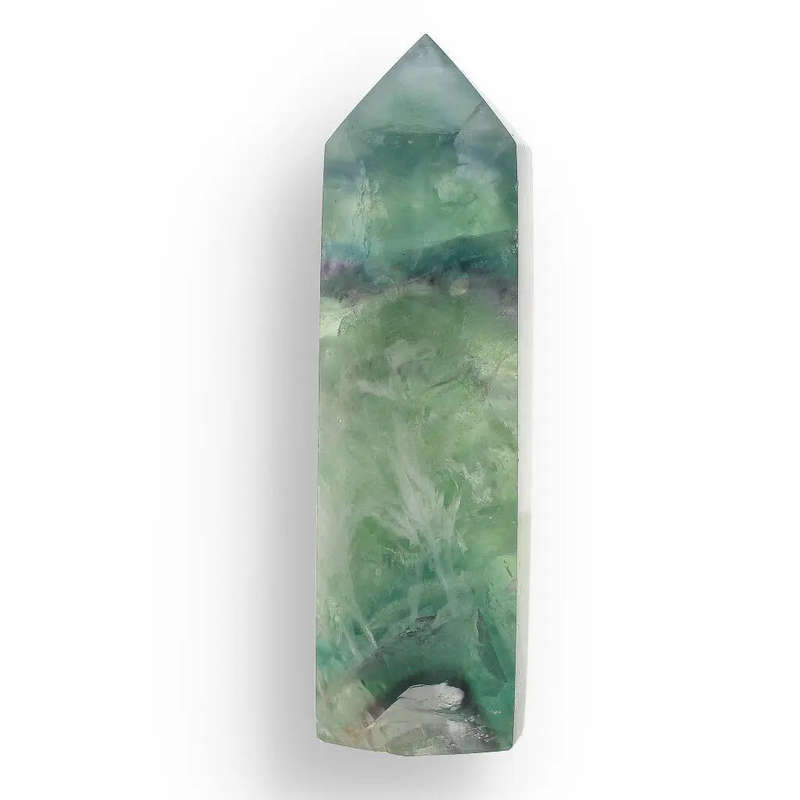 Fluorite Polished Point  Clarity & Focus Tower