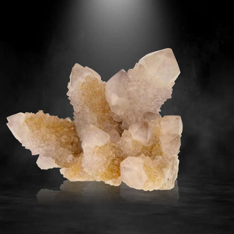 Spirit Quartz from Boekenhoutshoek - Light Purple & Yellow