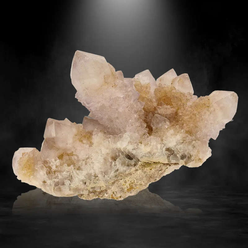 Spirit Quartz from Boekenhoutshoek - Light Purple & Yellow