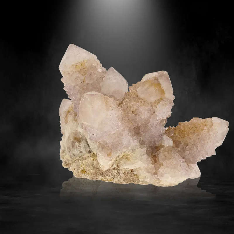 Spirit Quartz from Boekenhoutshoek - Light Purple & Yellow