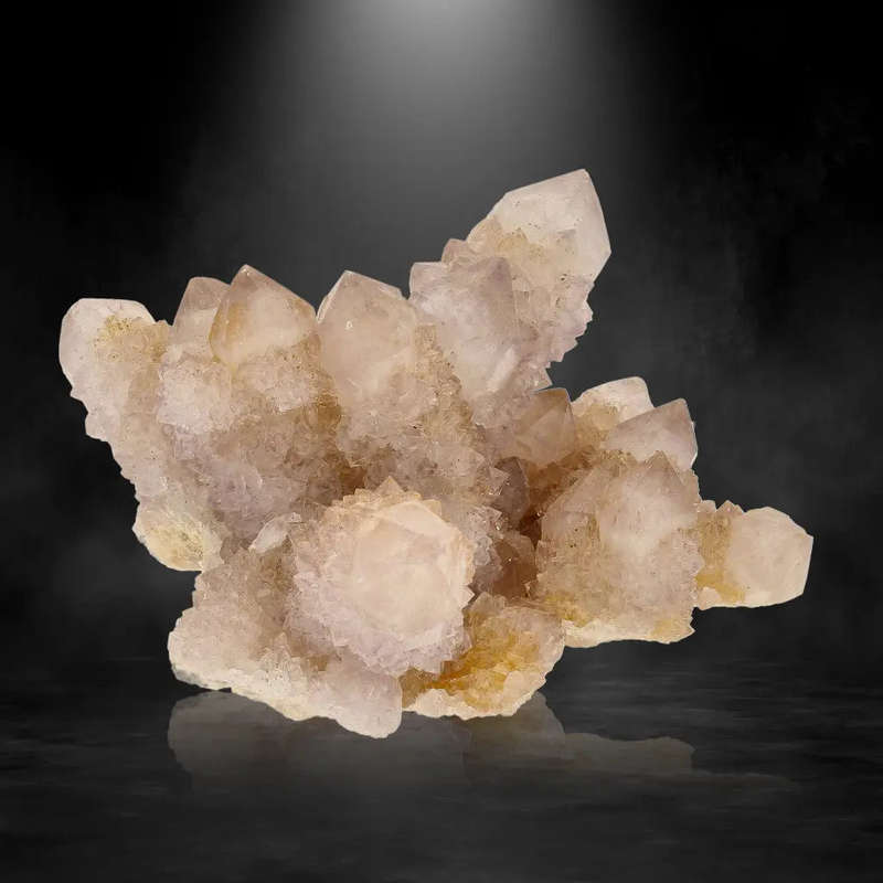Spirit Quartz from Boekenhoutshoek - Light Purple & Yellow