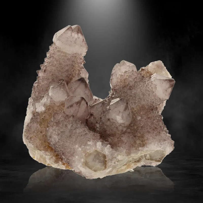 Spirit Quartz from Boekenhoutshoek: Deep Purple Amethyst Beauty