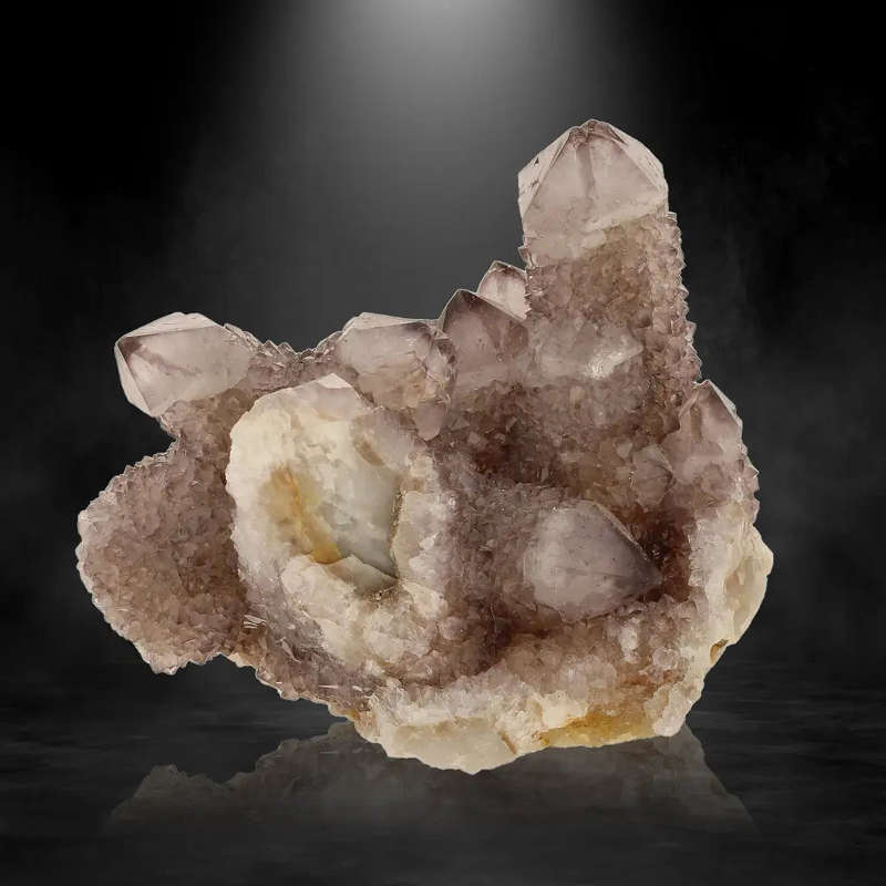 Spirit Quartz from Boekenhoutshoek: Deep Purple Amethyst Beauty