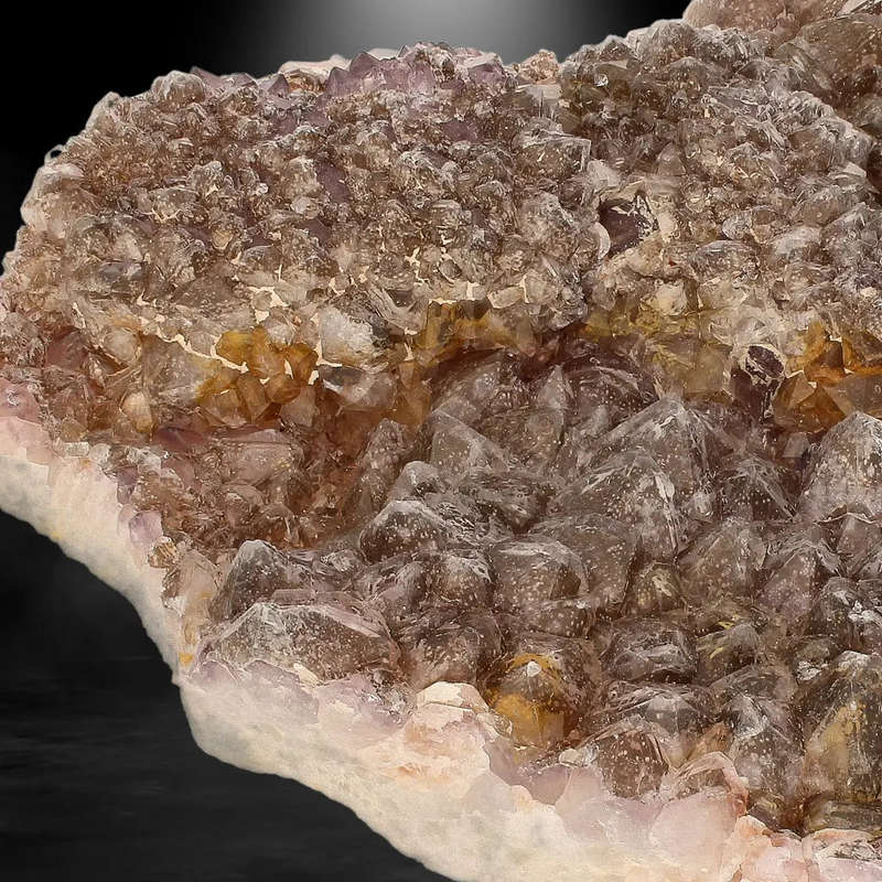 Rare Ametrine Crystal Cluster from Riemvasmaak