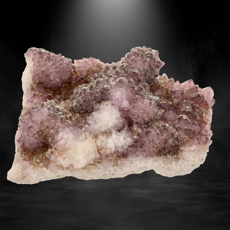 Exceptional Zoned Ametrine Plate  Riemvasmaak Rarity