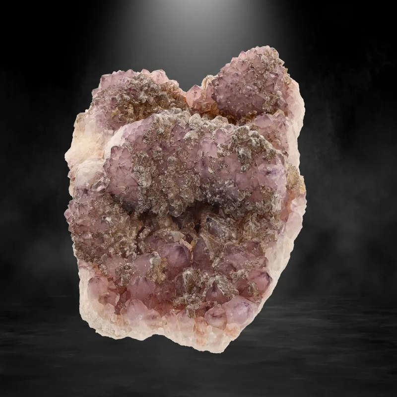 Exceptional Zoned Ametrine Plate  Riemvasmaak Rarity